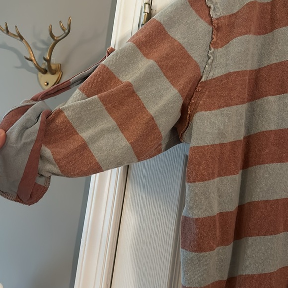 Oli & Hali striped henley - Picture 2 of 10